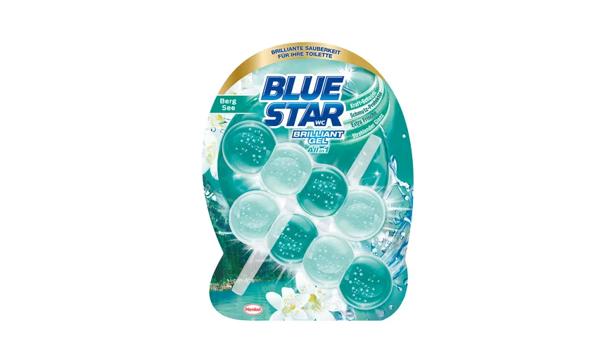 Blue Star WC-Steine Brilliant Gel All In 1 Bergsee 84 g