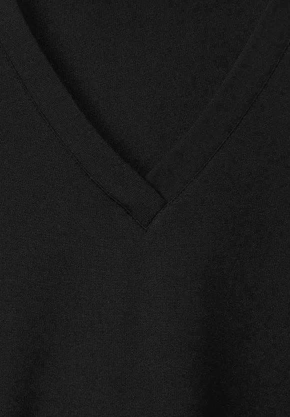Street One Jersey Kleid in Unifarbe