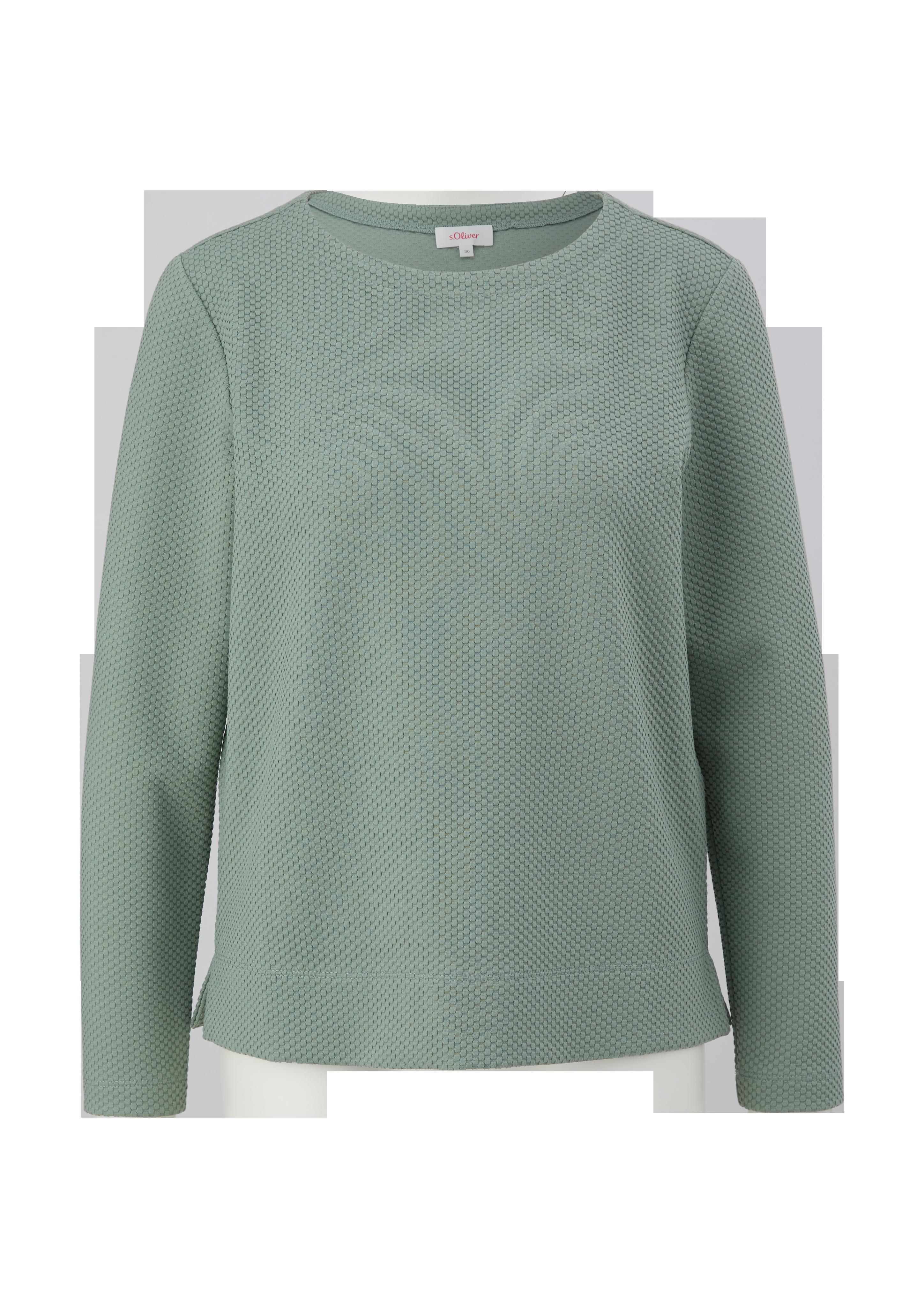 Jacquard-Pullover aus Viskosemix  2135967-7210