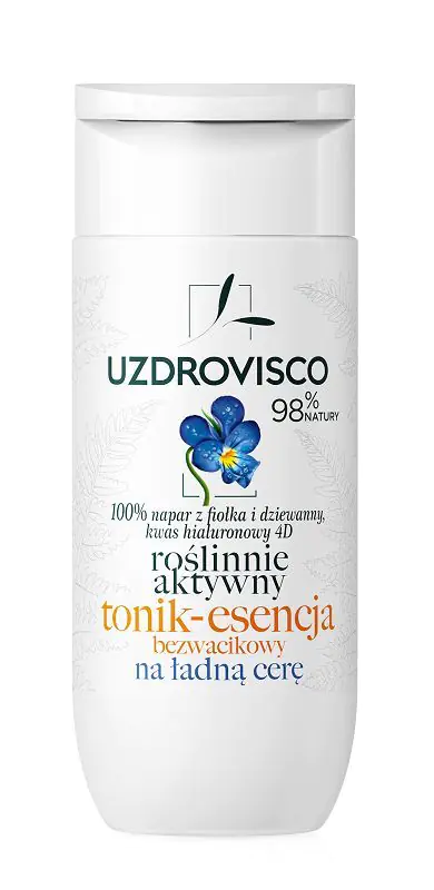 Uzdrovisco Violet Plant-Active Ενυδατική Τονωτική Λοσιόν, Χωρίς Βαμβάκι