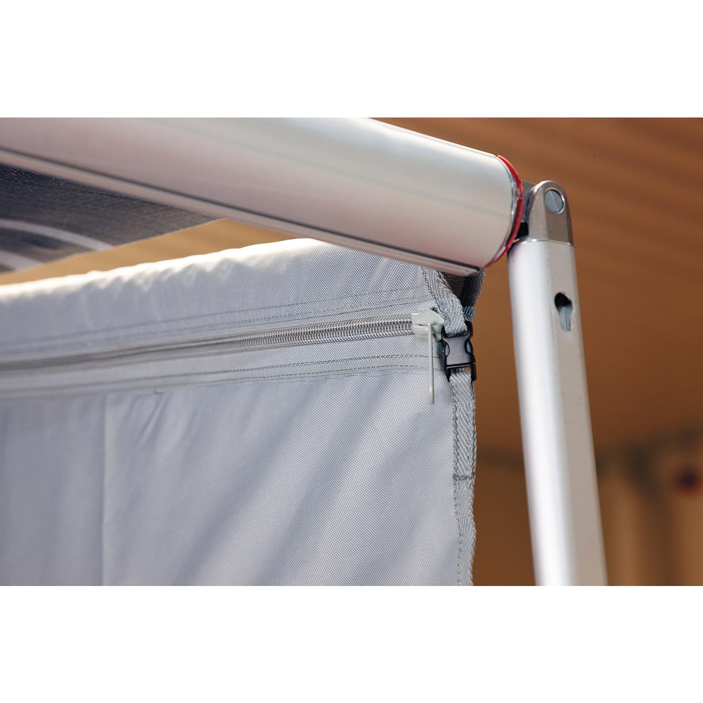 Bo-Camp 225 cm graue Universal Markisen Seitenwand