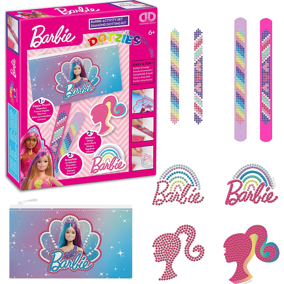 Diamond Dotz DOTZIES Barbie Activity Set
