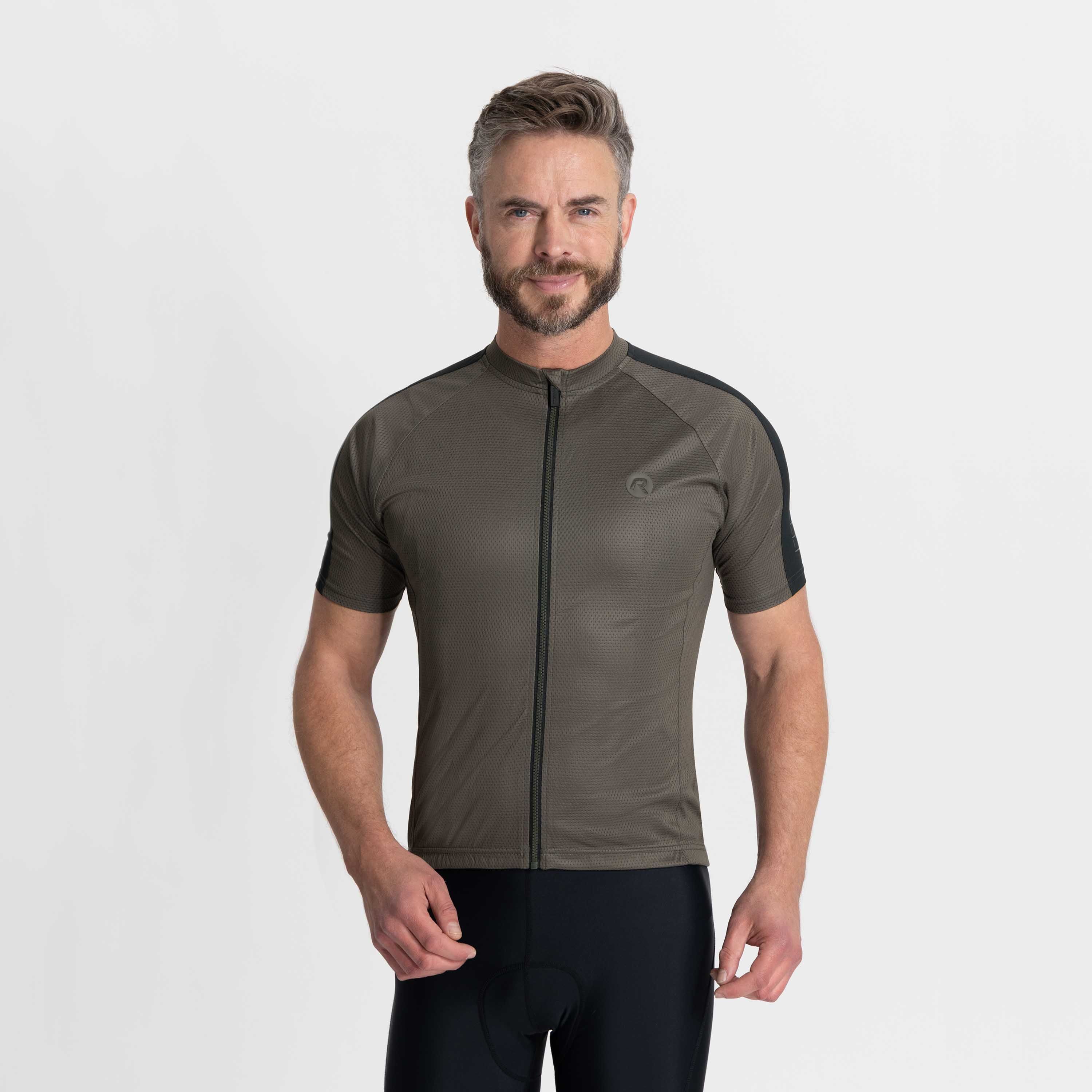 Rogelli Explore Taupe Herren Radtrikot Kurzarm