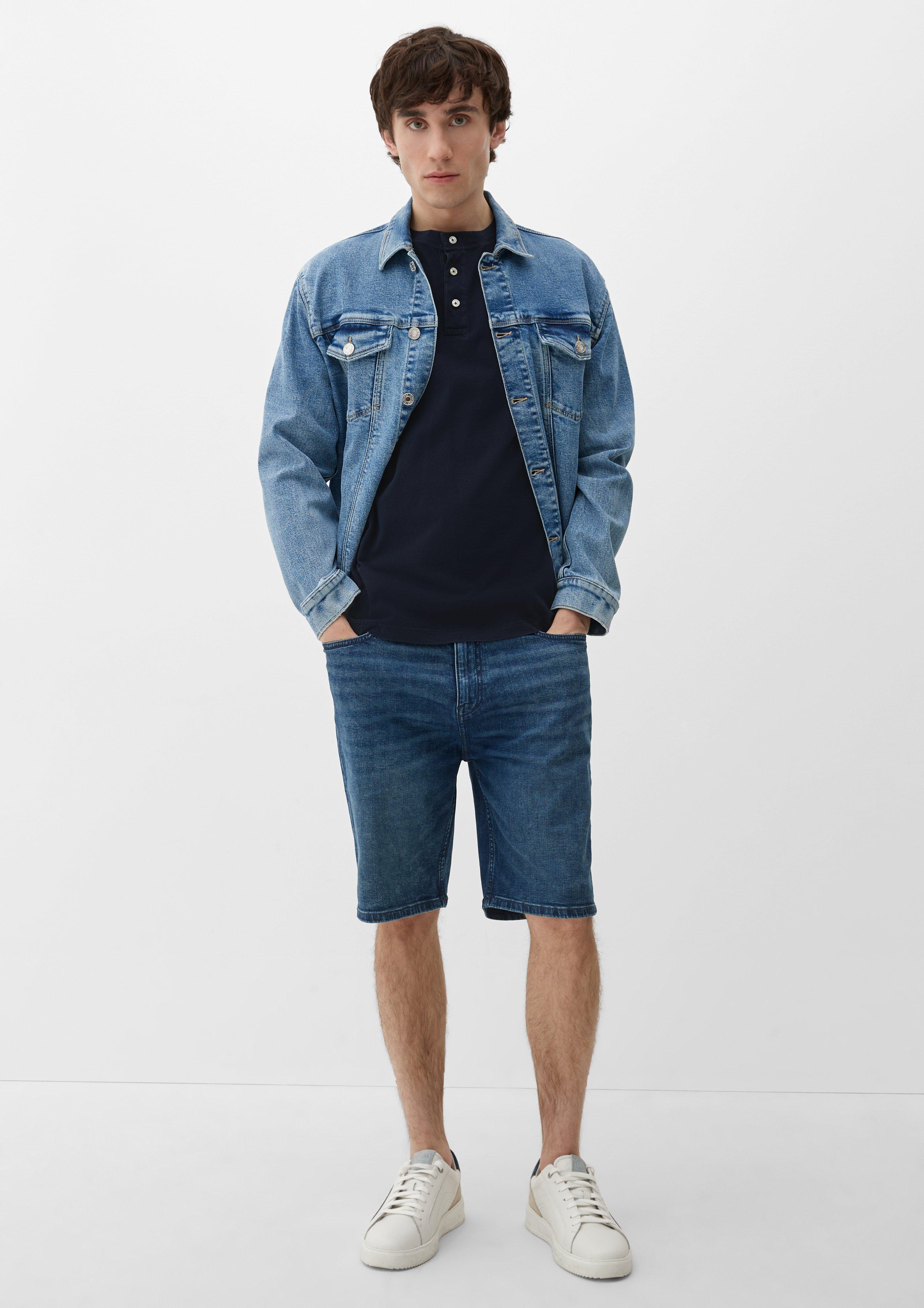 T-Shirt mit Henley-Ausschnitt  2133166-5955
