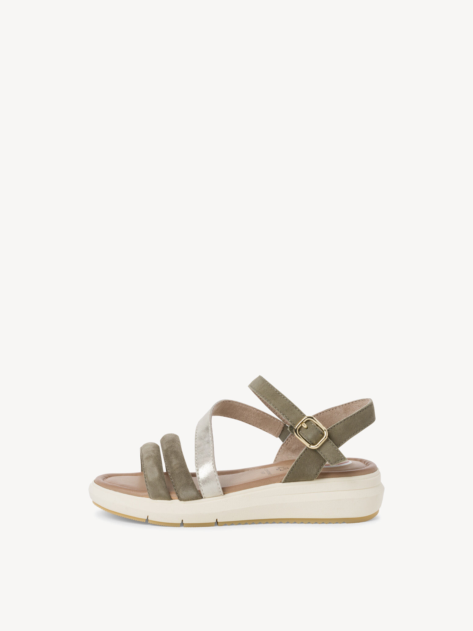 Sandale en cuir - vert