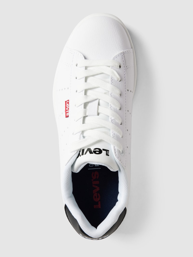 Sneaker mit Label-Details Modell 'AVENUE' in weiß