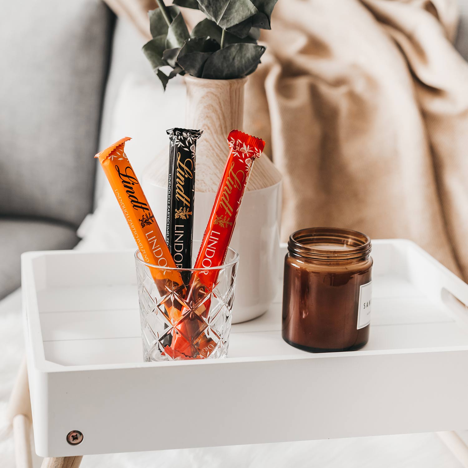 Lindt Lindor 60% Cacao Feinherb Stick 37g