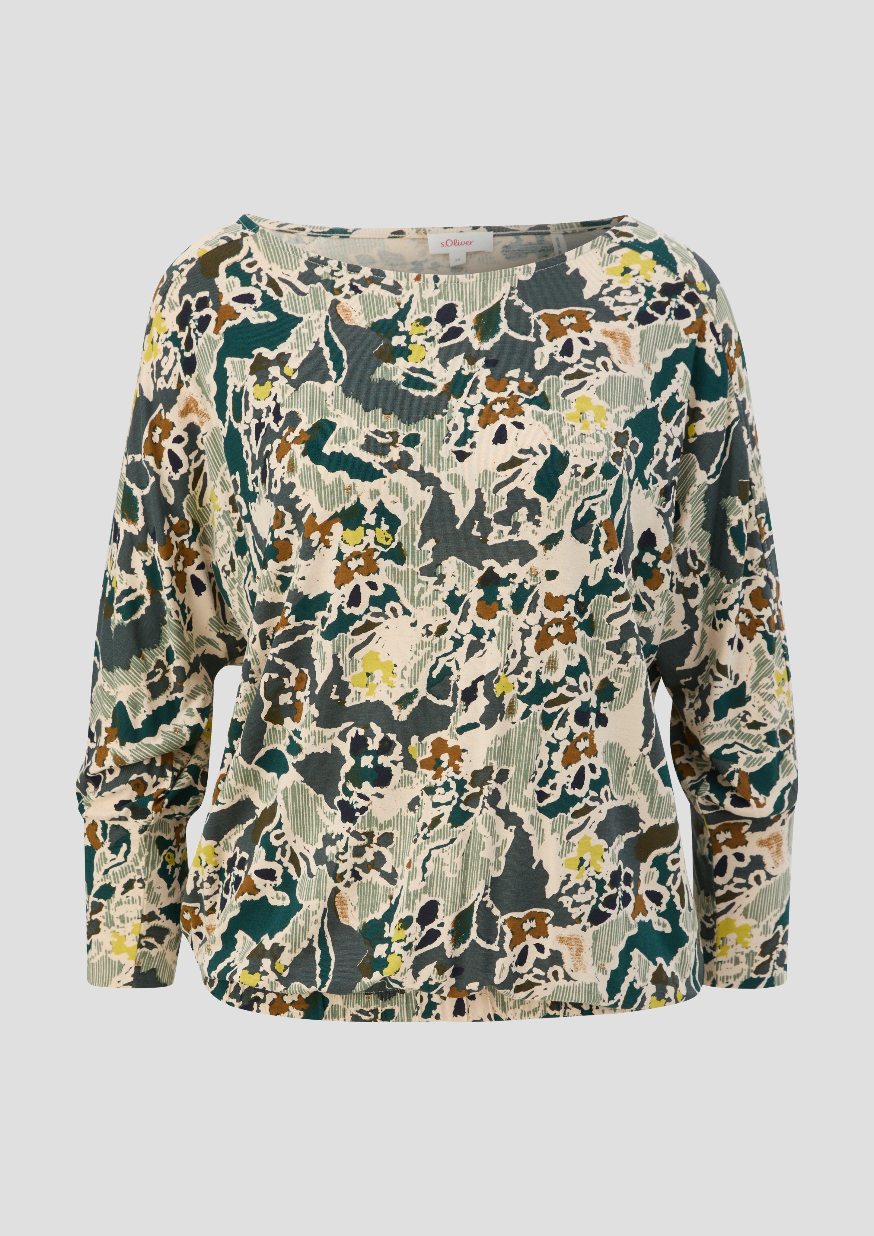 Longsleeve aus Viskosestretch  2137193-67A0