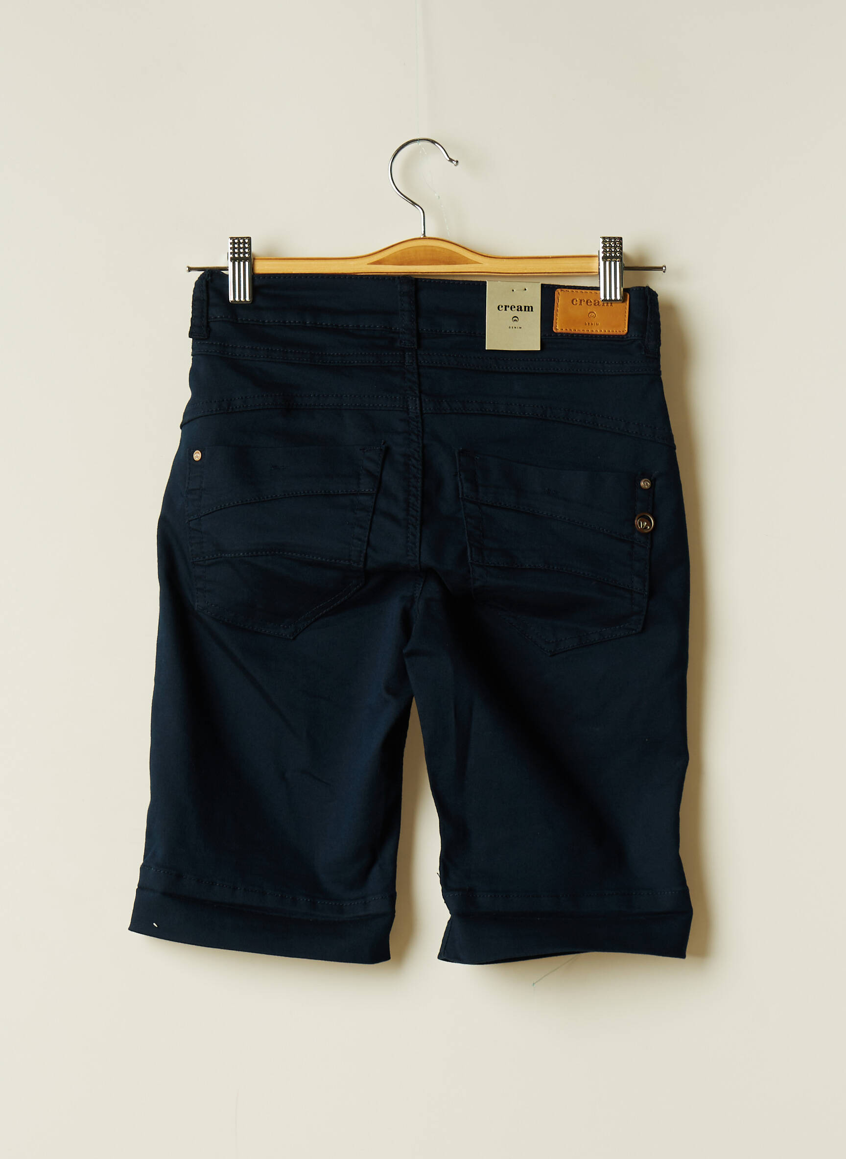 Cream Bermudas Femme couleur bleu
