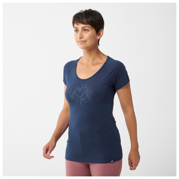 Millet - Women's Imja Wool Print S/S - T-Shirt
