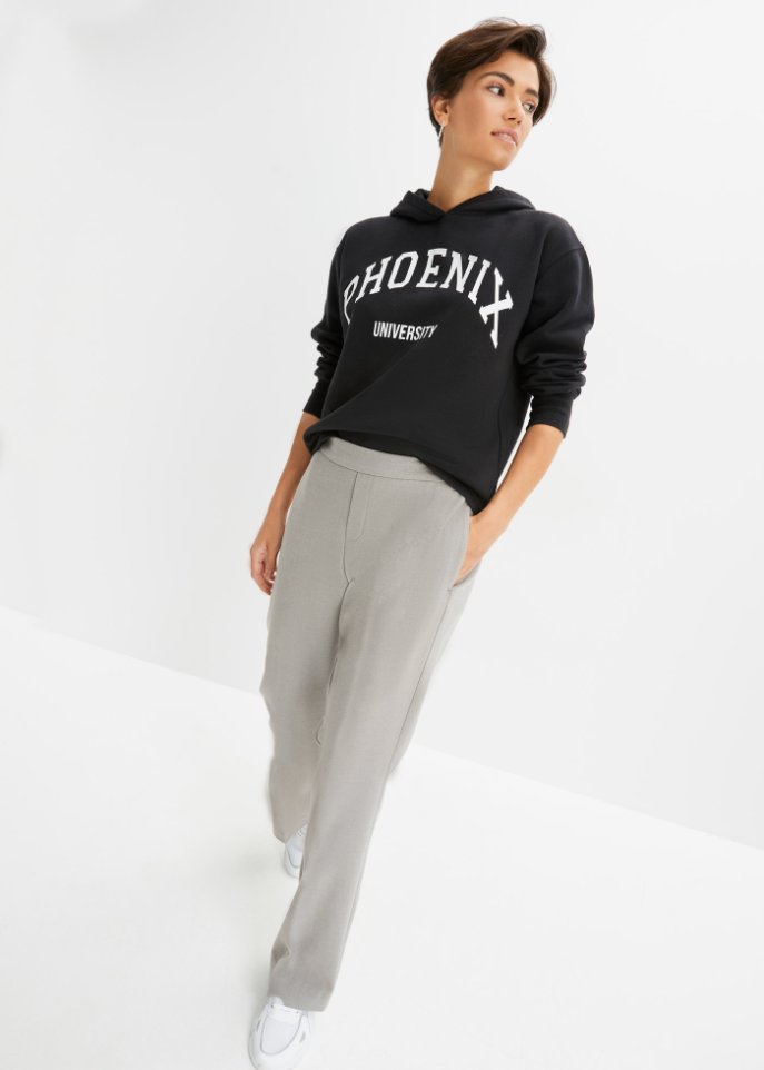 Kapuzensweatshirt mit Druck