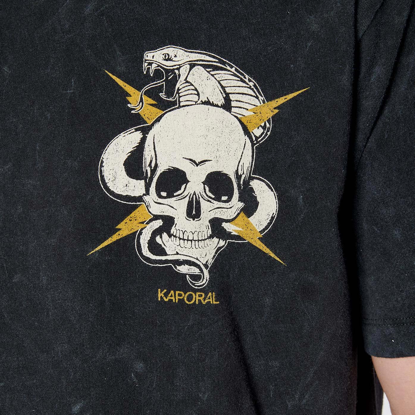 RALPH  T-shirt noir homme 100% coton