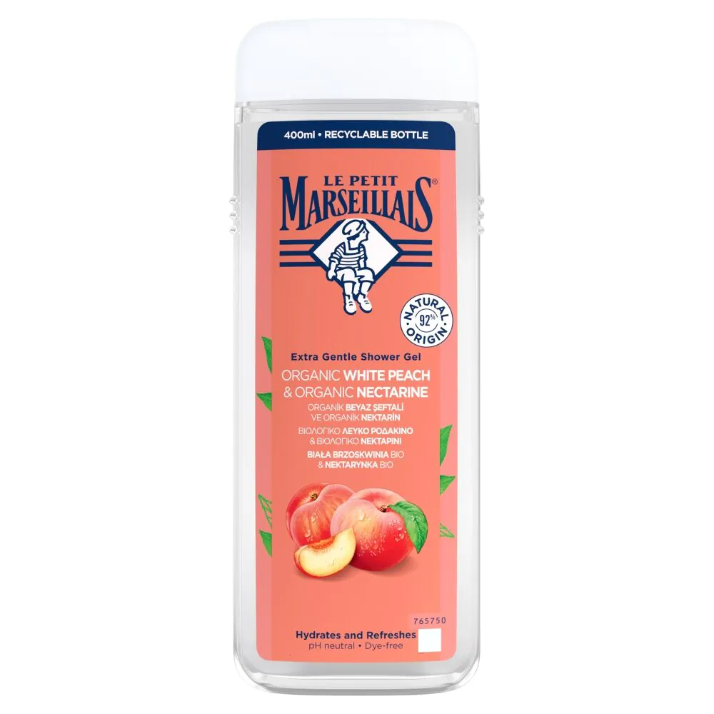 Le Petit Marseillais BIO gel za tuširanje bijele breskve i BIONectarine