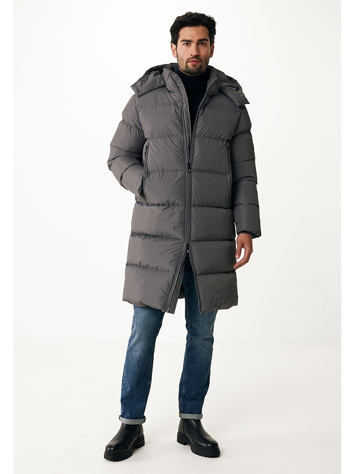 Mexx Steppmantel in Grau günstig kaufen
