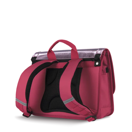 Discover Medium Schoolbag, Grignan Pink