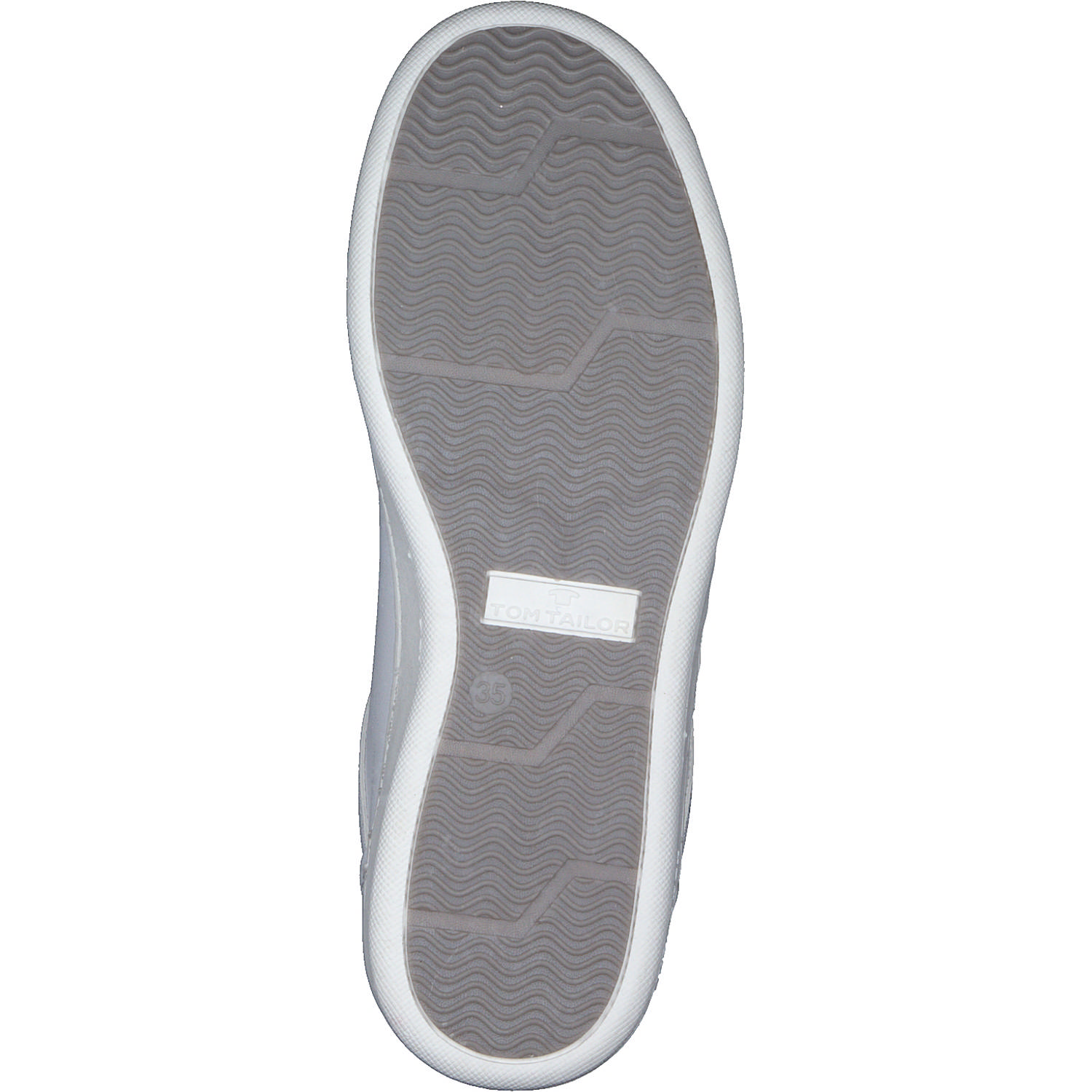 Tom Tailor 3272701, Sneakers Low, Damen, Weiß