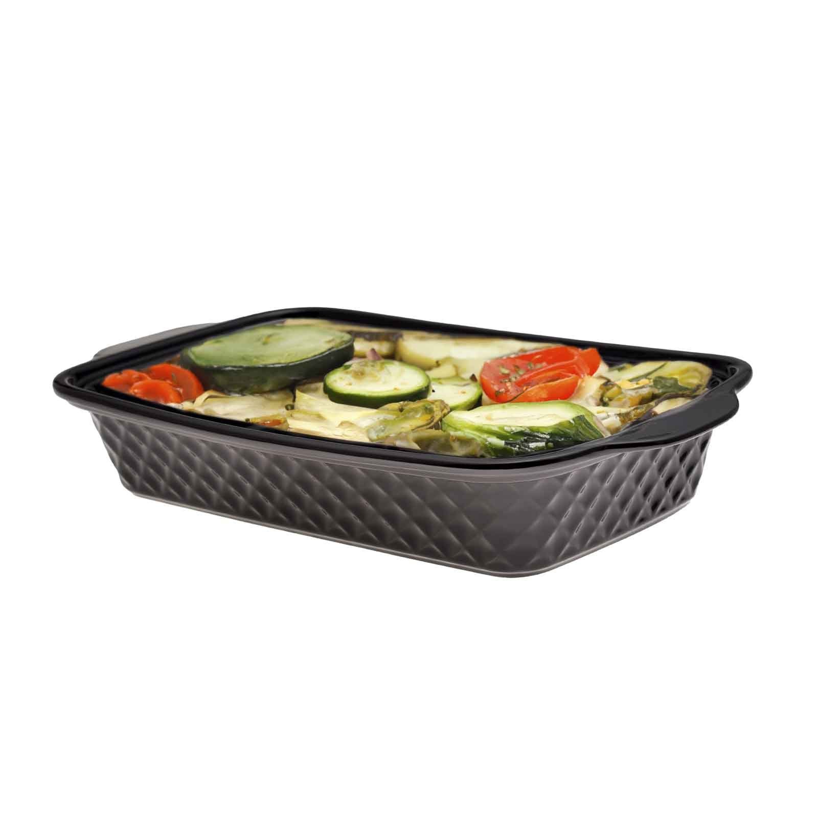 4BIG.fun Backform Speisenwärmer 3 L Wärmebehälter Chafing-Dish, (Keramik-Chafer Buffetwärmer)