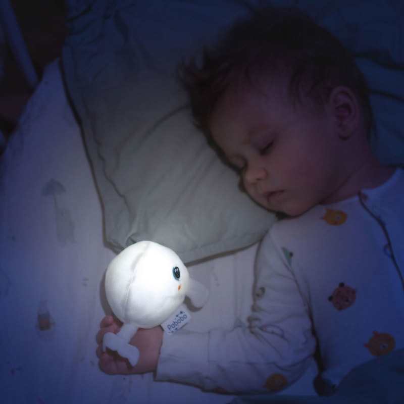 Petite veilleuse peluche Shakies baleine Pabobo