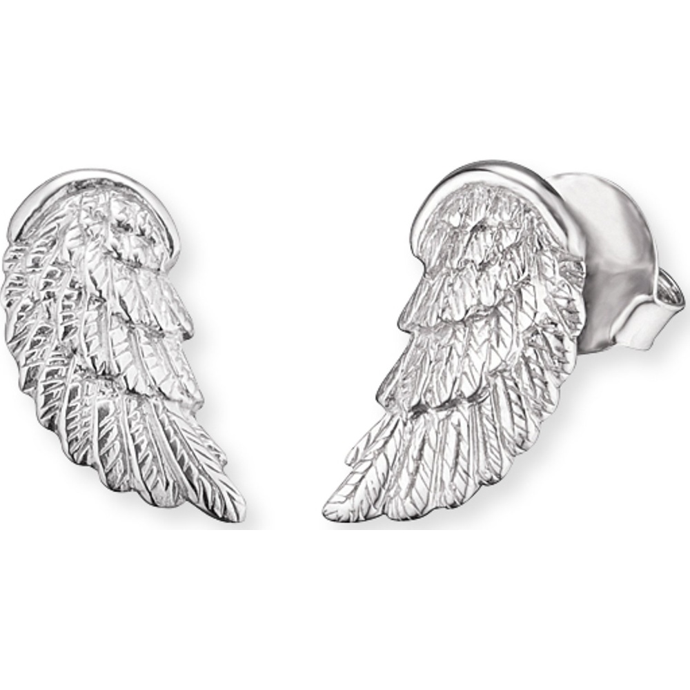 Engelsrufer Boucles d'oreilles à fermoir à poussette 925 Argent rhodié Boucles d'oreilles
