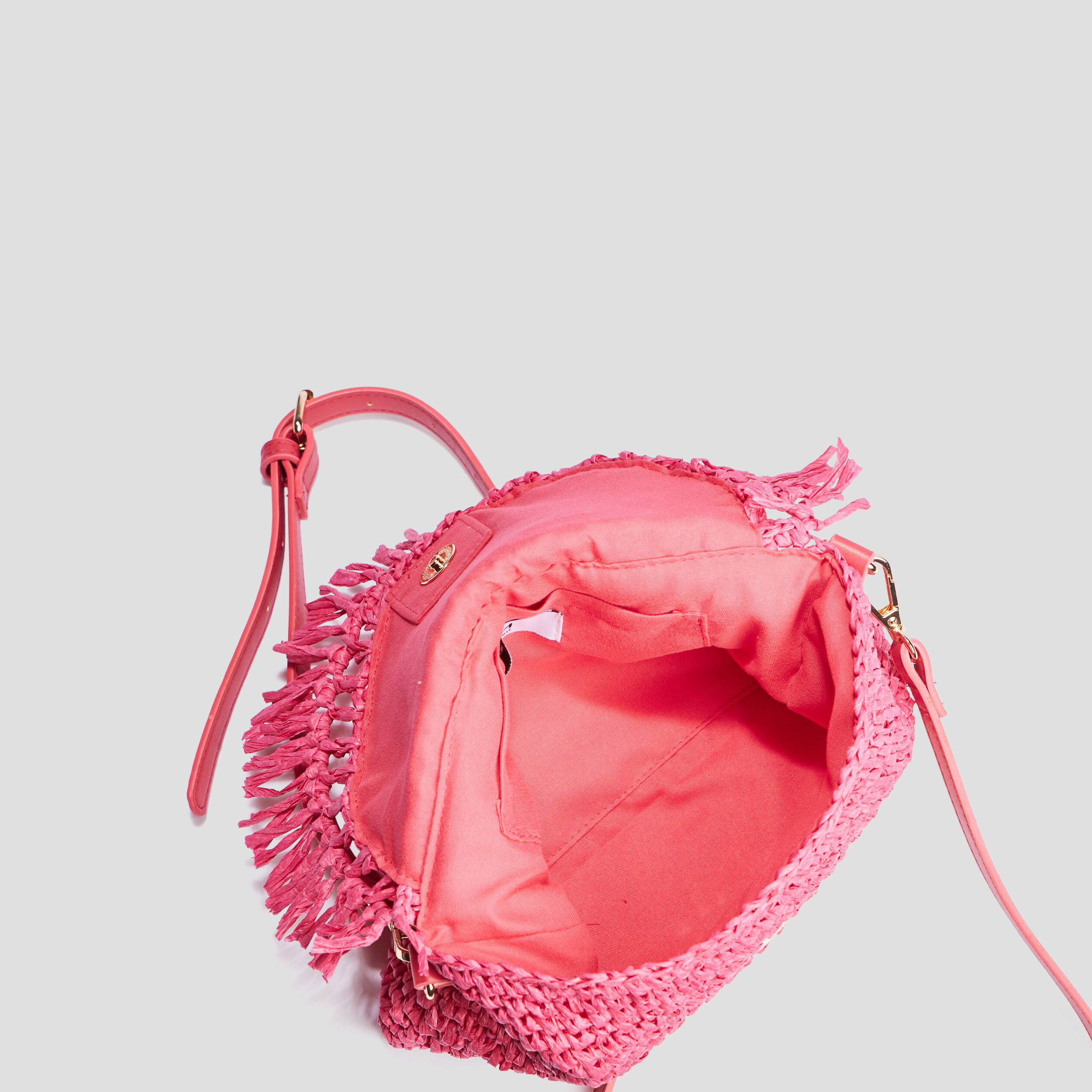 Sac rectangulaire rose fushia femme | La Halle