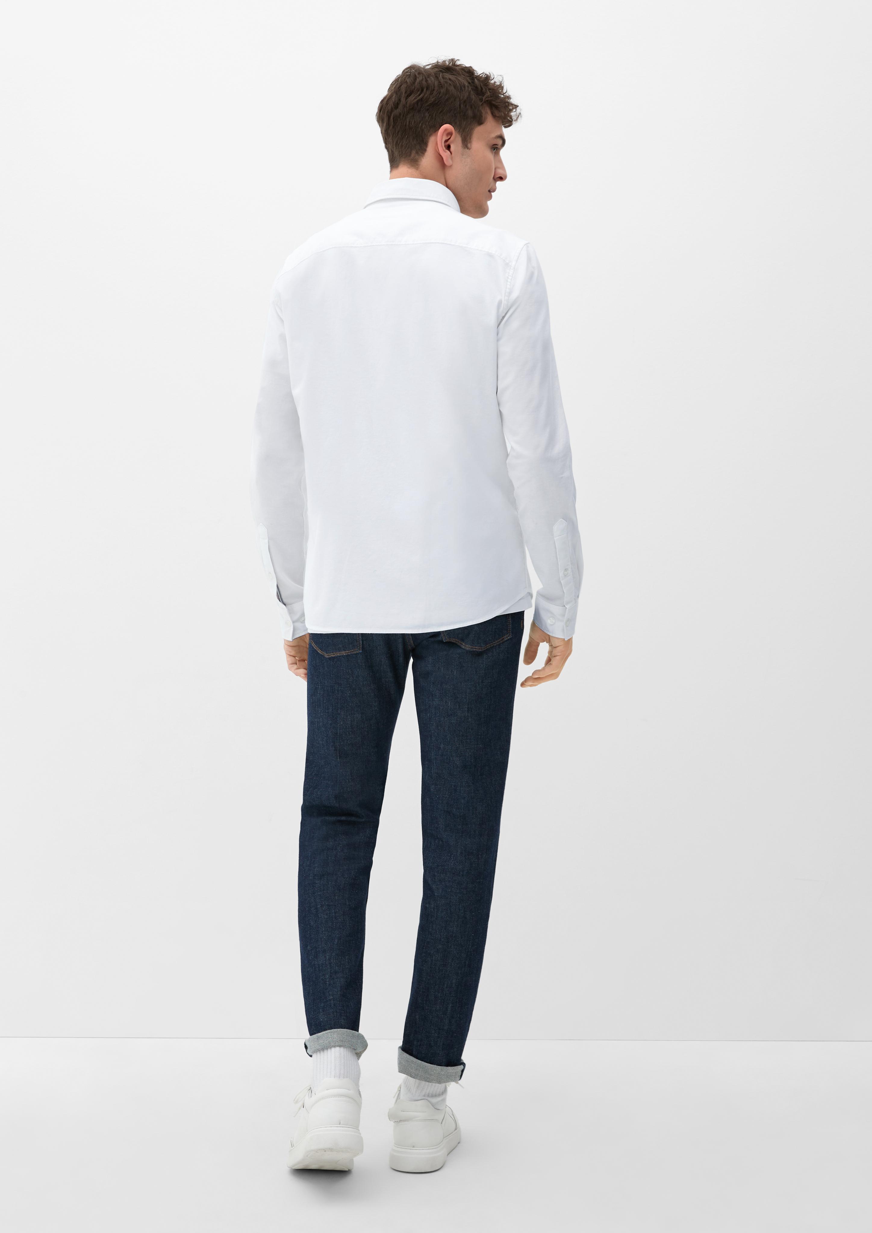 Slim: Hemd mit Button-Down-Kragen  2127453-0100