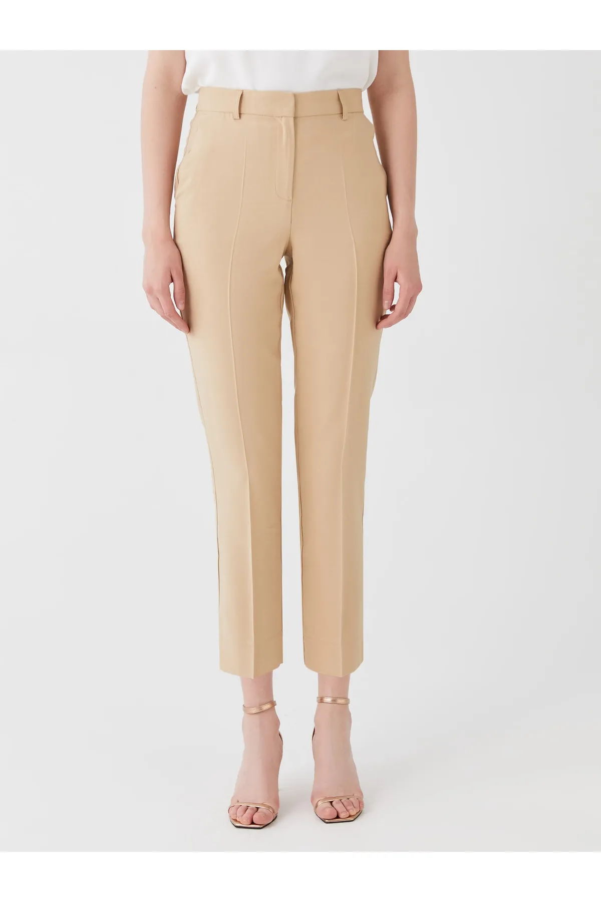 LC Waikiki  Zigarettenhose für Damen mit hoher Taille