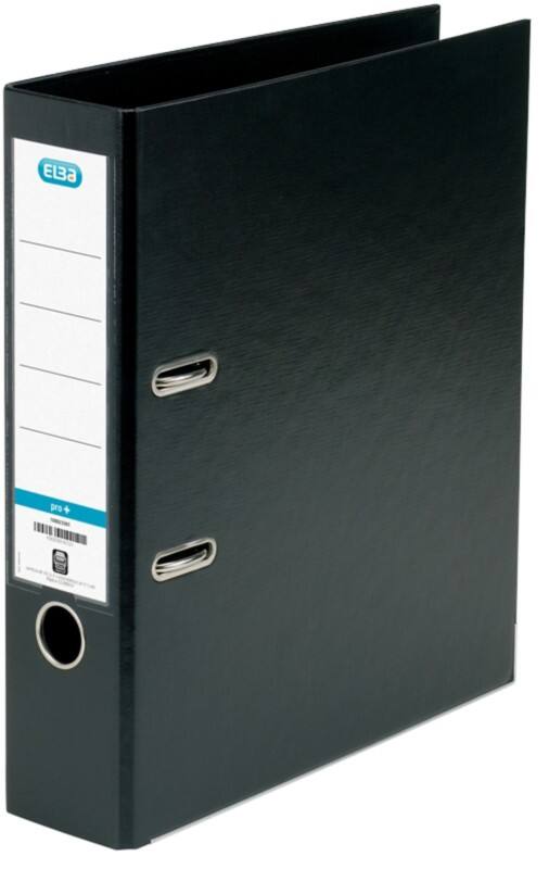 ELBA Smart Pro  Ordner DIN A4 70 mm Schwarz 2 Ringe 10468 PP (Polypropylen)