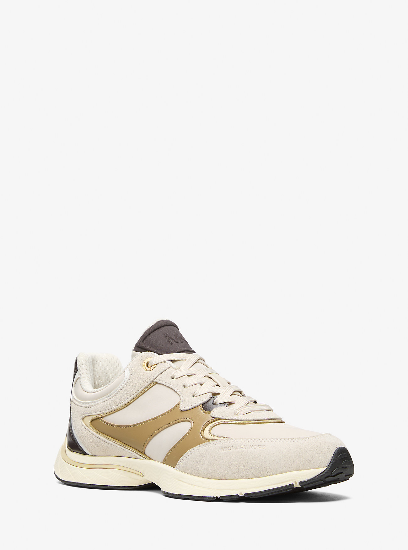 Riley Mixed-Media Trainer - HUSK MULTI