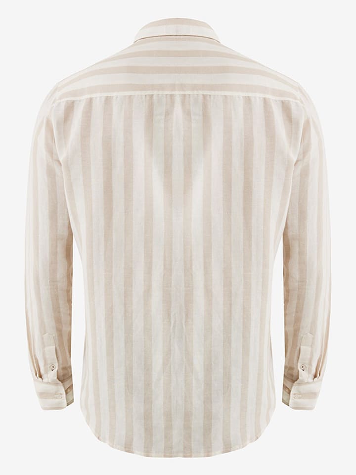 Mexx Hemd in Creme/ Hellbraun günstig kaufen