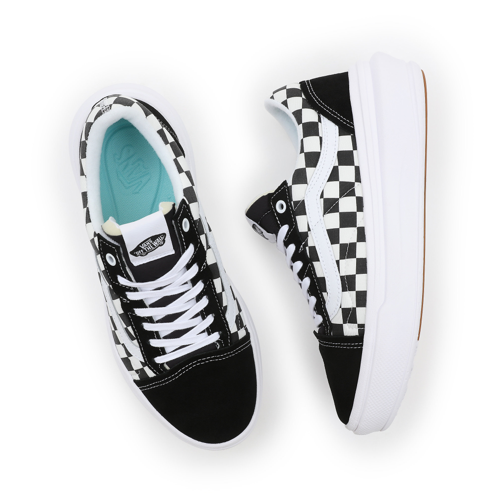 Vans Old Skool Overt CC Checkerboard VN0A7Q5E95Y1 / schwarz