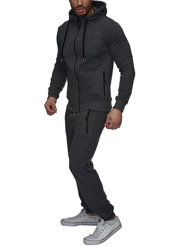 RESLAD Trainingsanzug Basic Set in grau günstig kaufen
