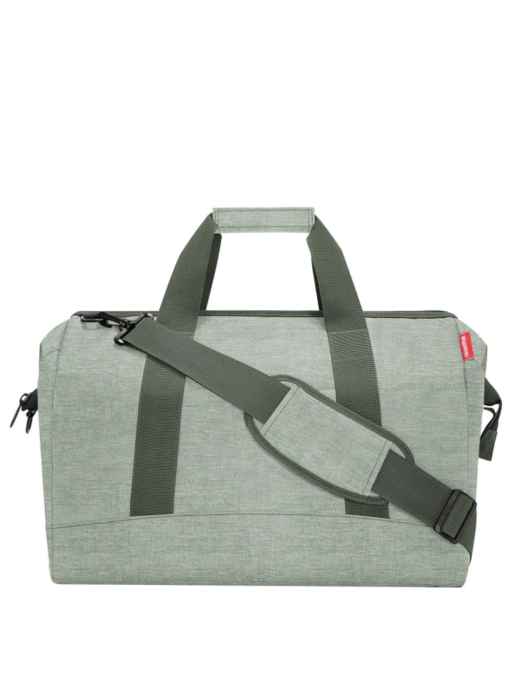 Reisenthel travelling allrounder L - Reisetasche 48 cm (glossy dots black) in twist sage günstig kaufen onesize