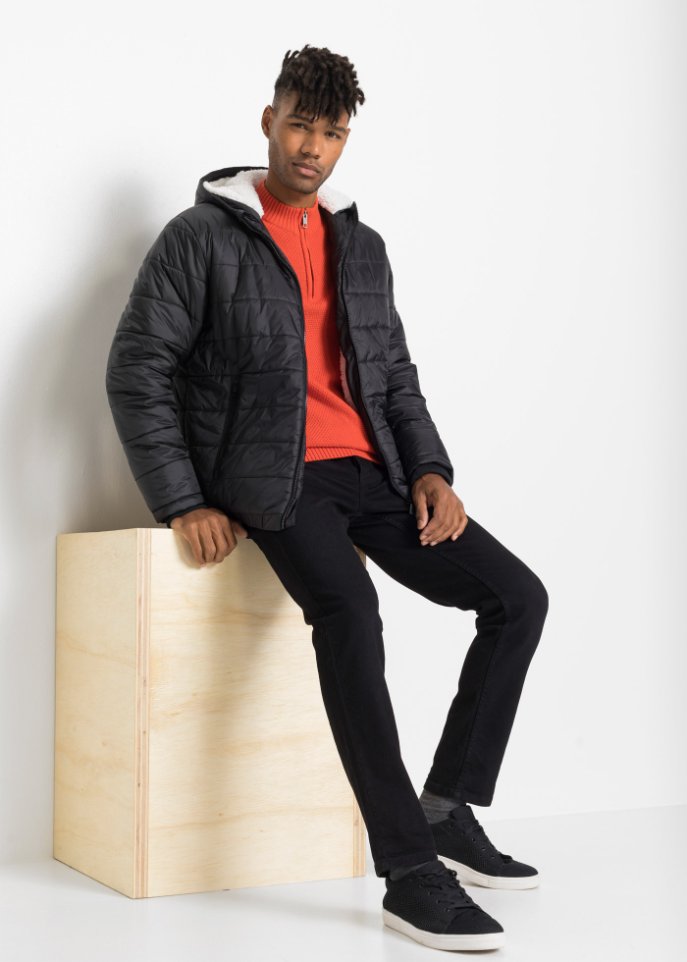 Winter-Steppjacke mit Komfortschnitt