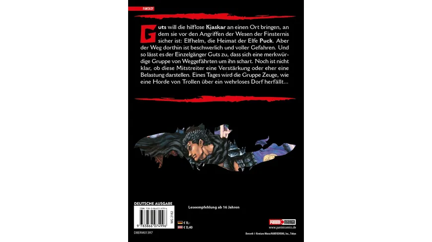 Berserk Max 13 - Das actiongeladene und genredefinierende Dark-Fantasy-Epos von Kentaro Miura