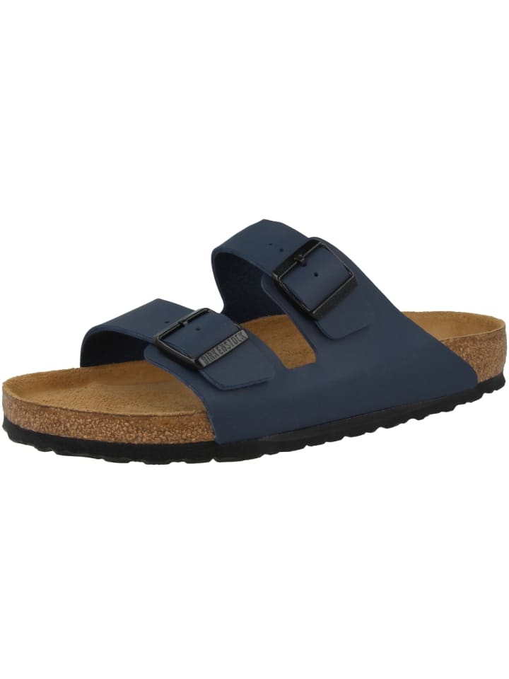 Birkenstock Sandale Arizona SFB Birko-Flor Weichbettung normal in blau günstig kaufen 48