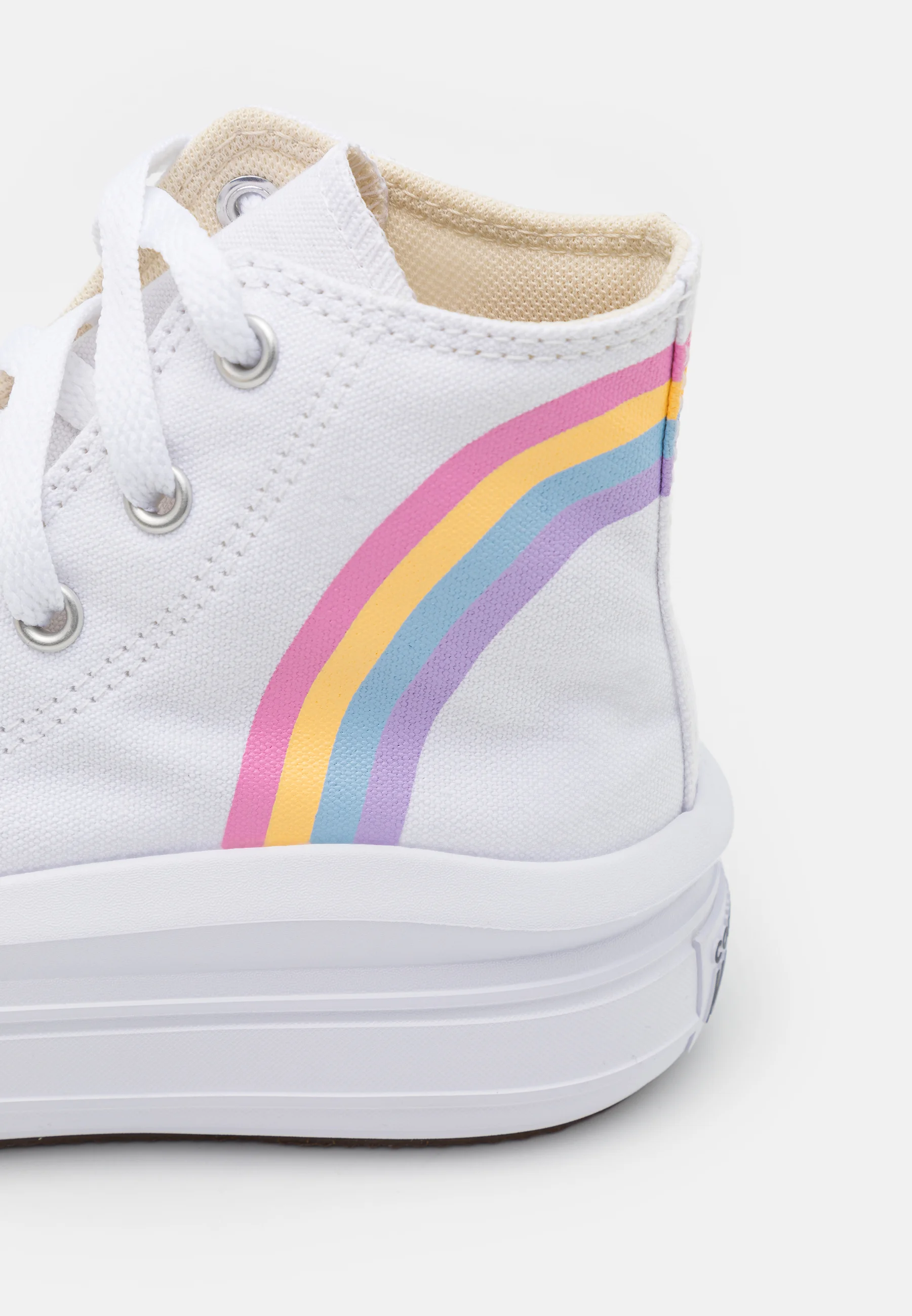 Converse CHUCK TAYLOR ALL STAR MOVE PLATFORM RAINBOW CLOUD - Zapatillas altas