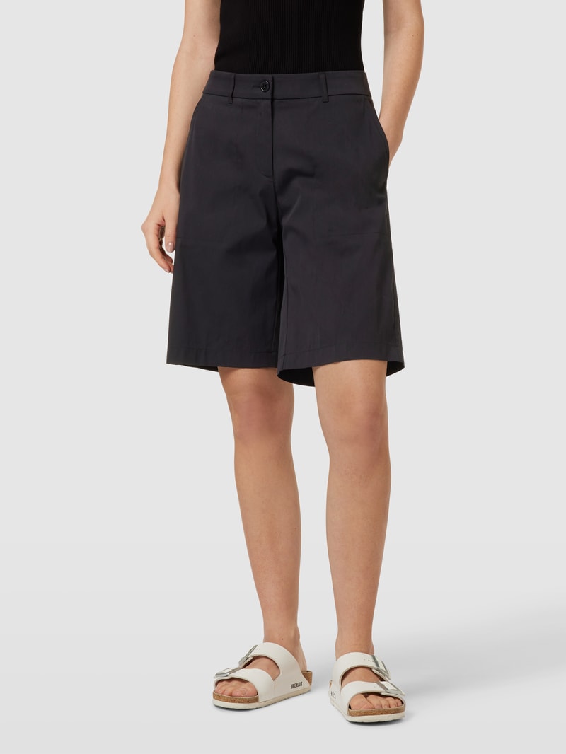 Bermudas mit Eingrifftaschen Modell 'Stella' in schwarz