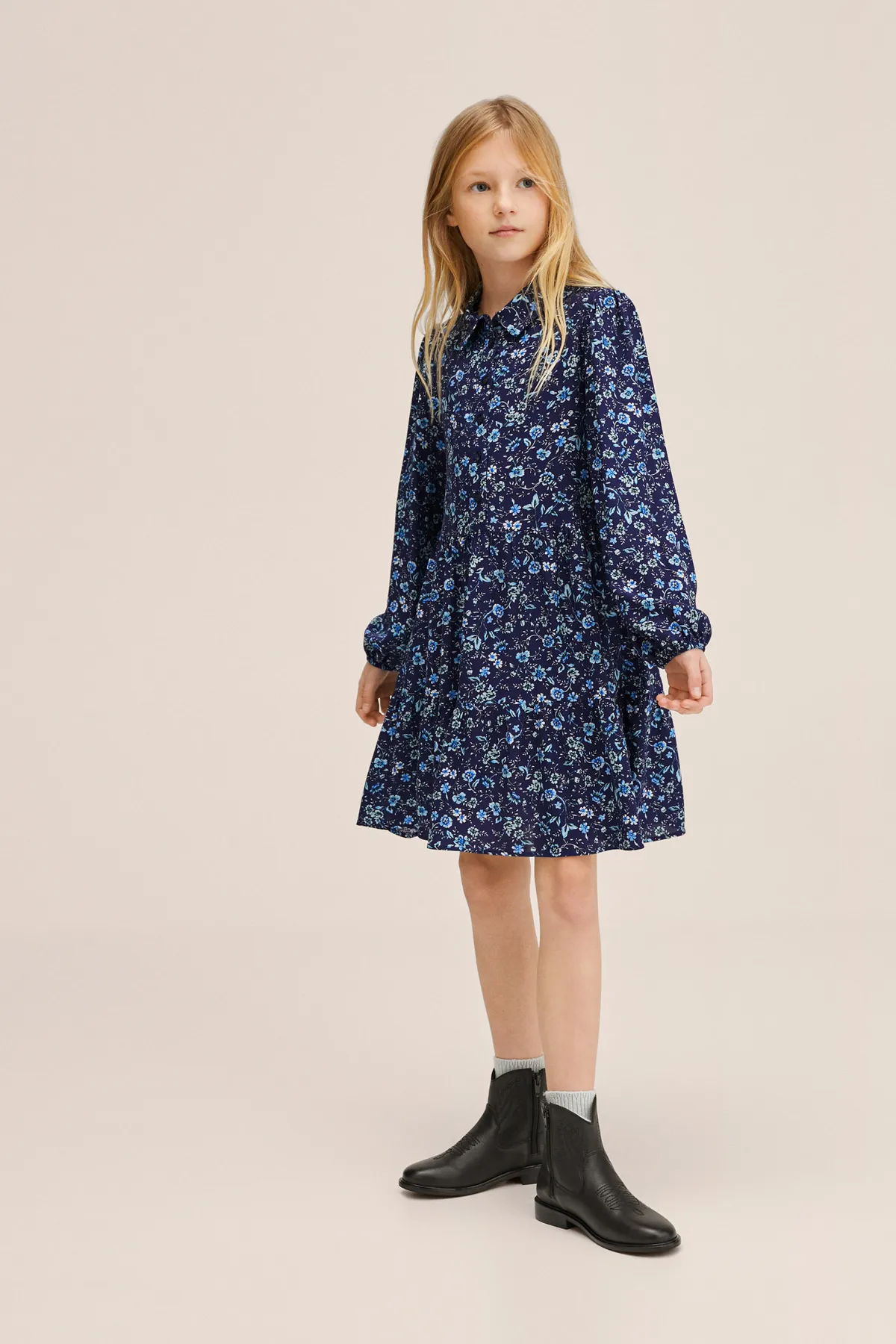 MANGO Kids  27022004 Kleider und Overalls Dark Navy
