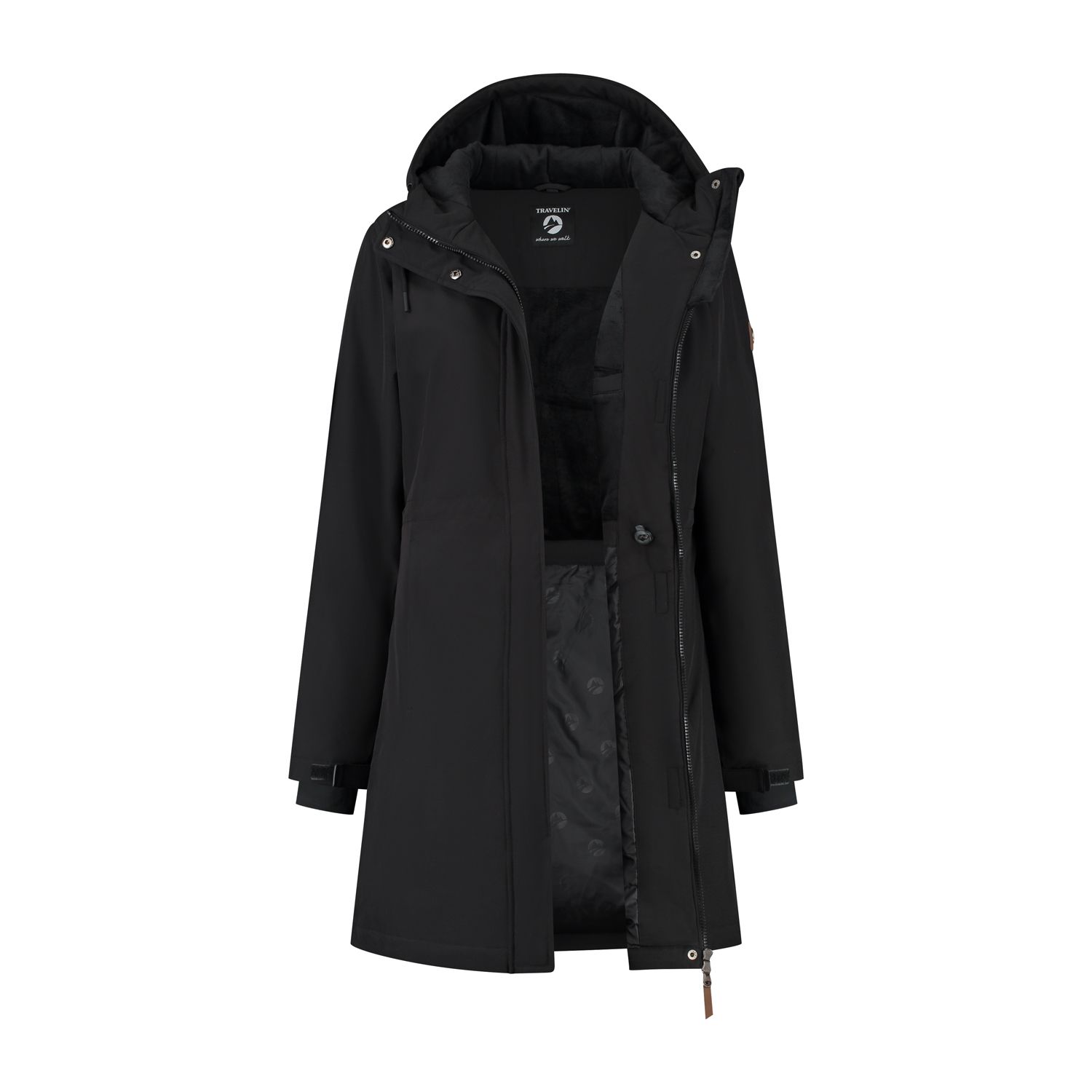 Travelin' Erla Black Damen Jacke