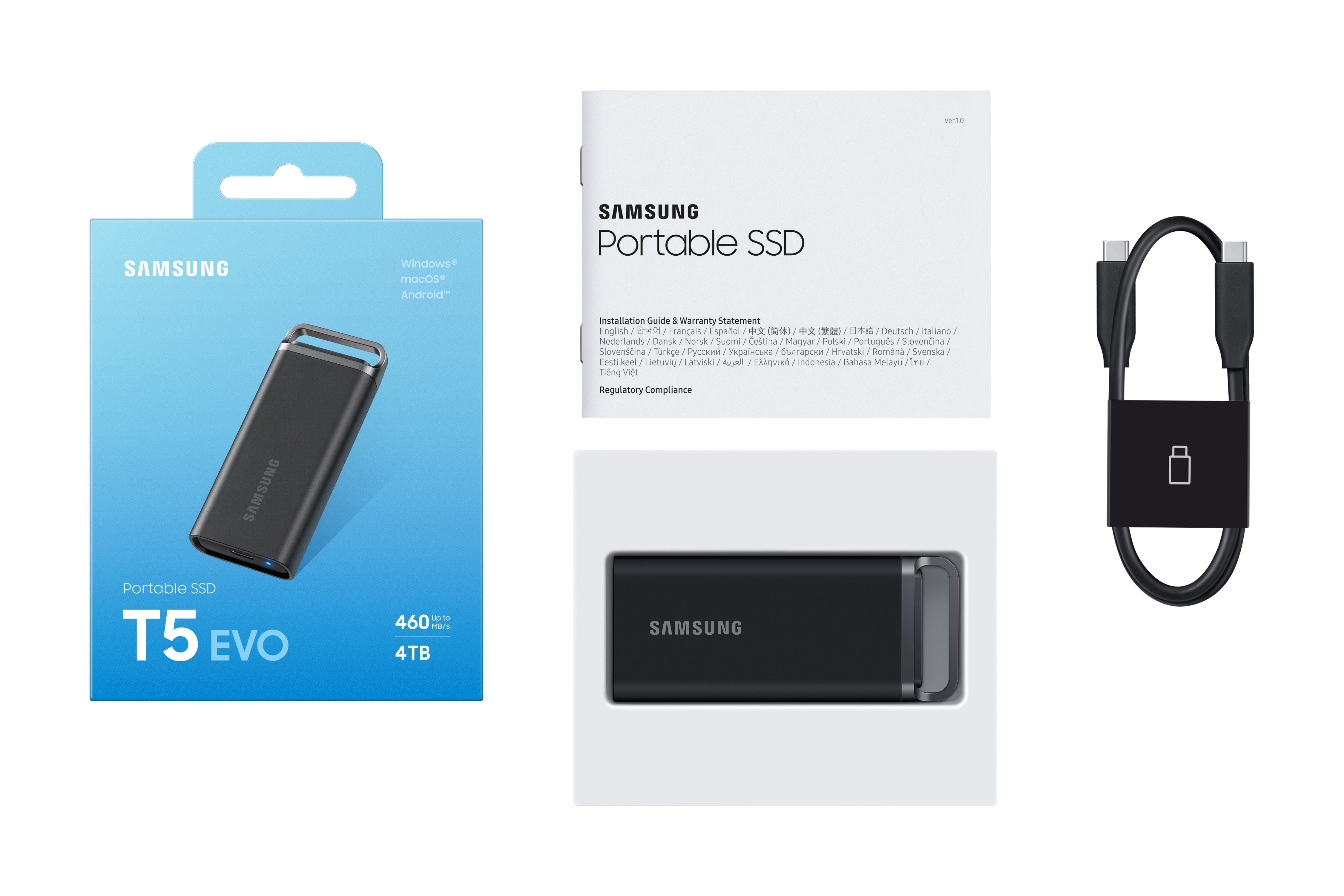 Samsung Portable SSD T5 EVO externe SSD (2 TB)