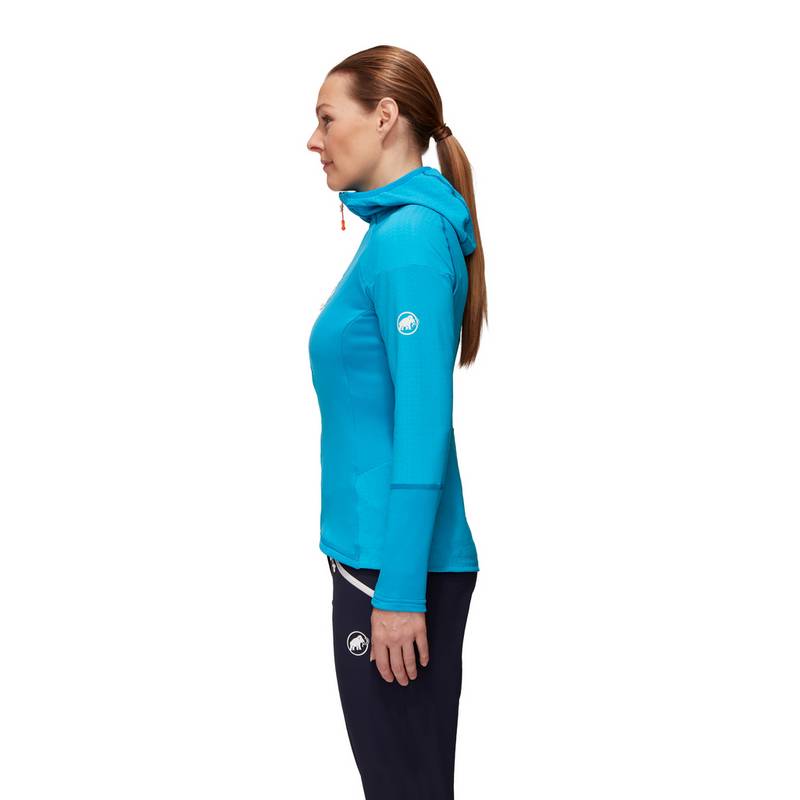 Mammut Eiswand Advanced Hooded Fleecejacke Damen