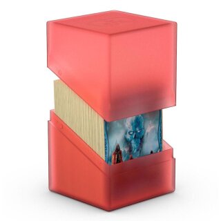 Ultimate Guard Boulder Deck Case 100+ Standard Size Ruby