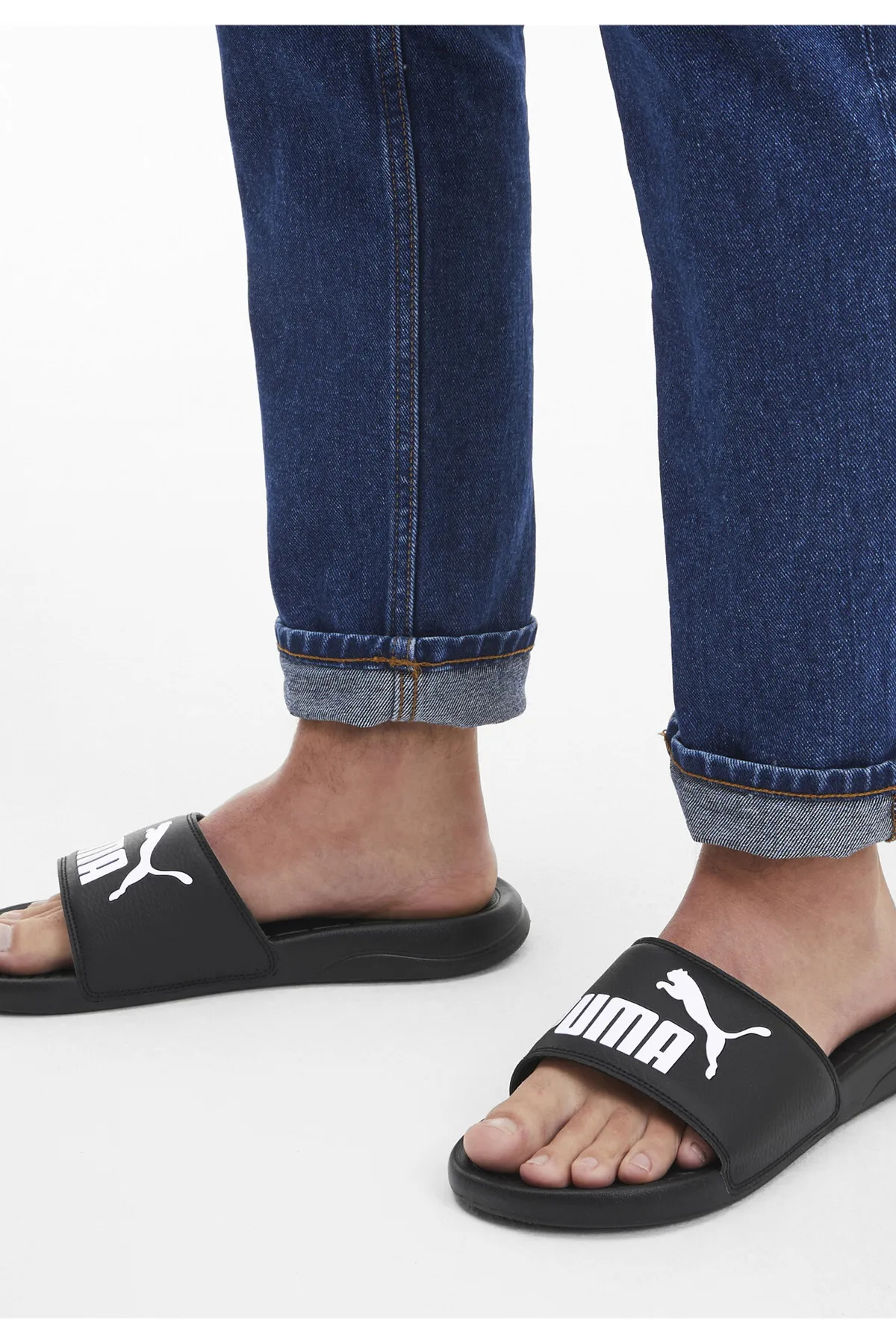 Puma  Pantolette - Schwarz - Flacher Absatz