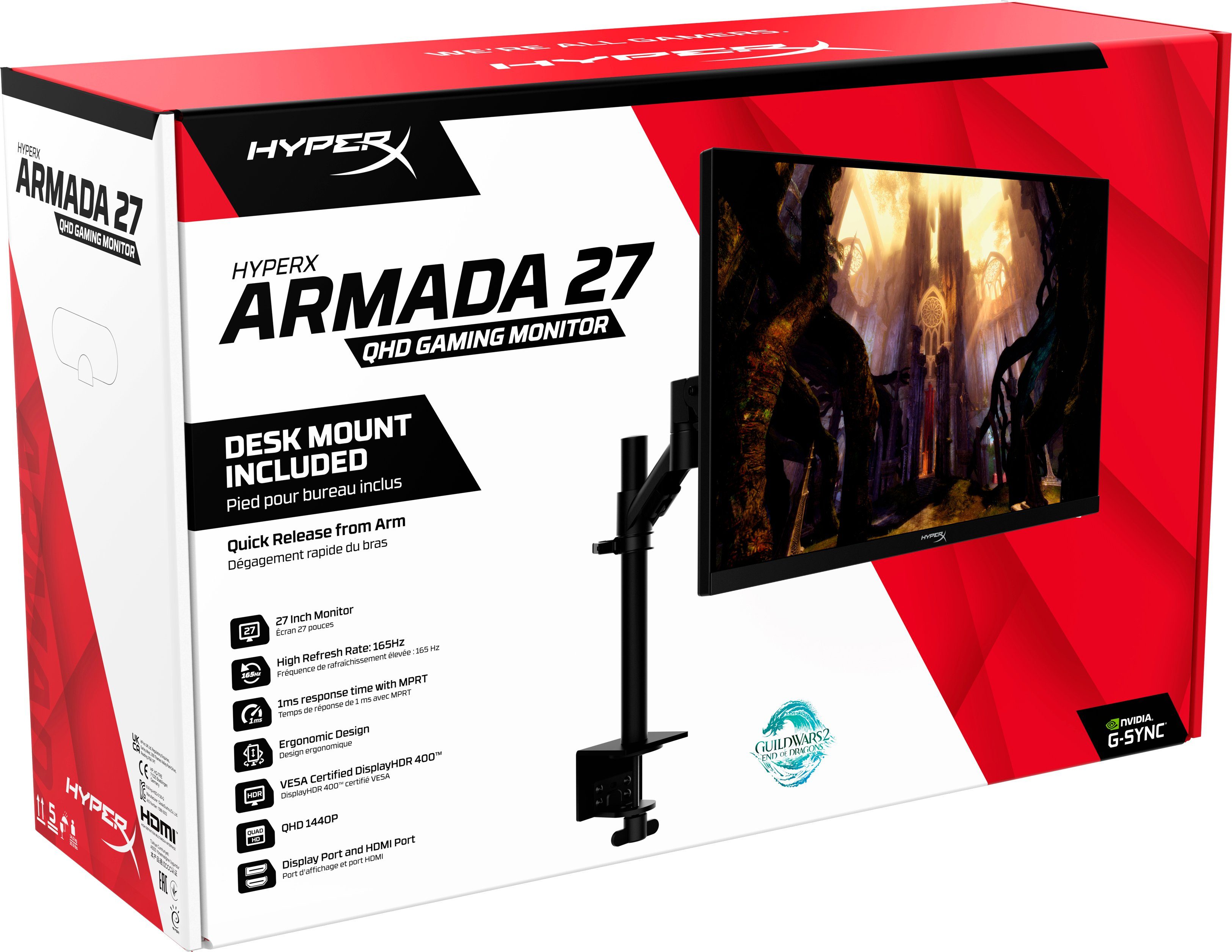 HyperX Armada 27 Gaming-Monitor (68,5 cm/27 