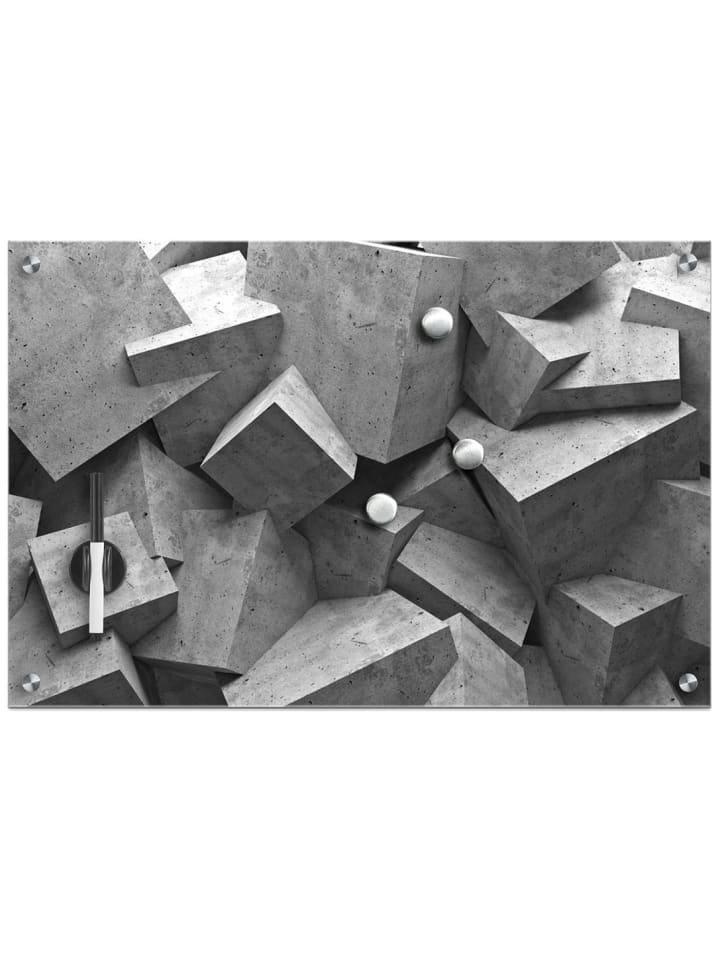 Zeller Present Magnettafel in grau günstig kaufen onesize