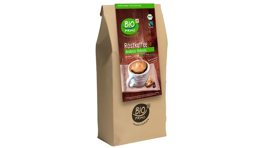 BIO PRIMO Bio Fairtrade Röstkaffee Gemahlen 500 g