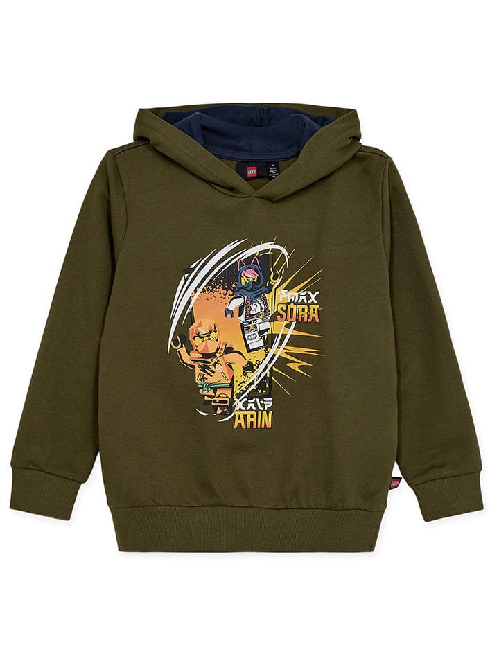 LEGO Hoodie in Khaki günstig kaufen