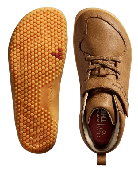 Vivobarefoot |j ~ Primus Ludo Hi Winterised ~ Acorn