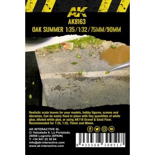 Oak Summer Leaves 1/35 (Bag 7 Gr.)