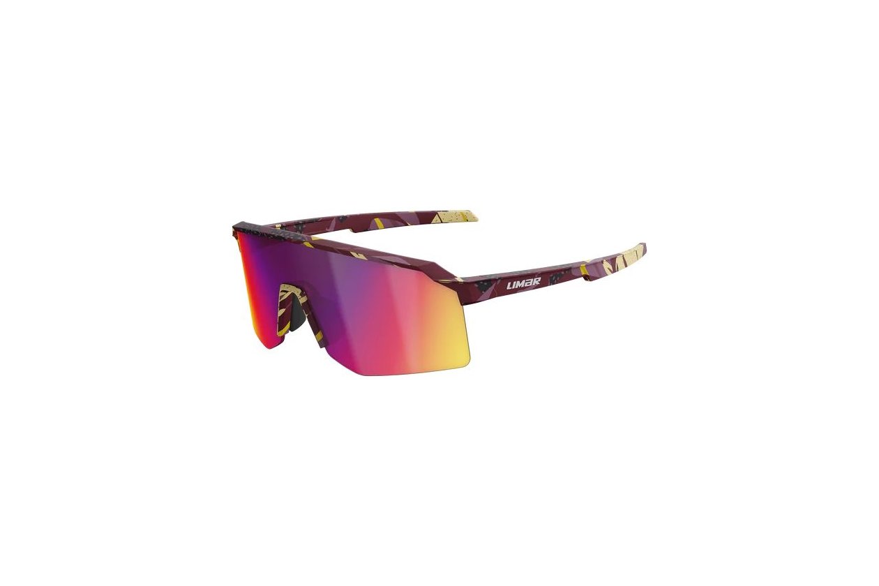 Limar Cruz Jungle Matt Black Amaranth - Rainbow Mirror Lens